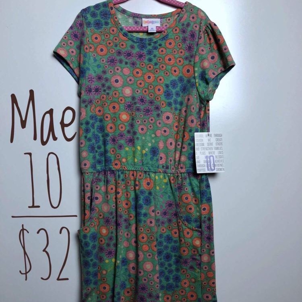 DAILY DEAL!! MAE Dress by LuLaRoe- Size 10